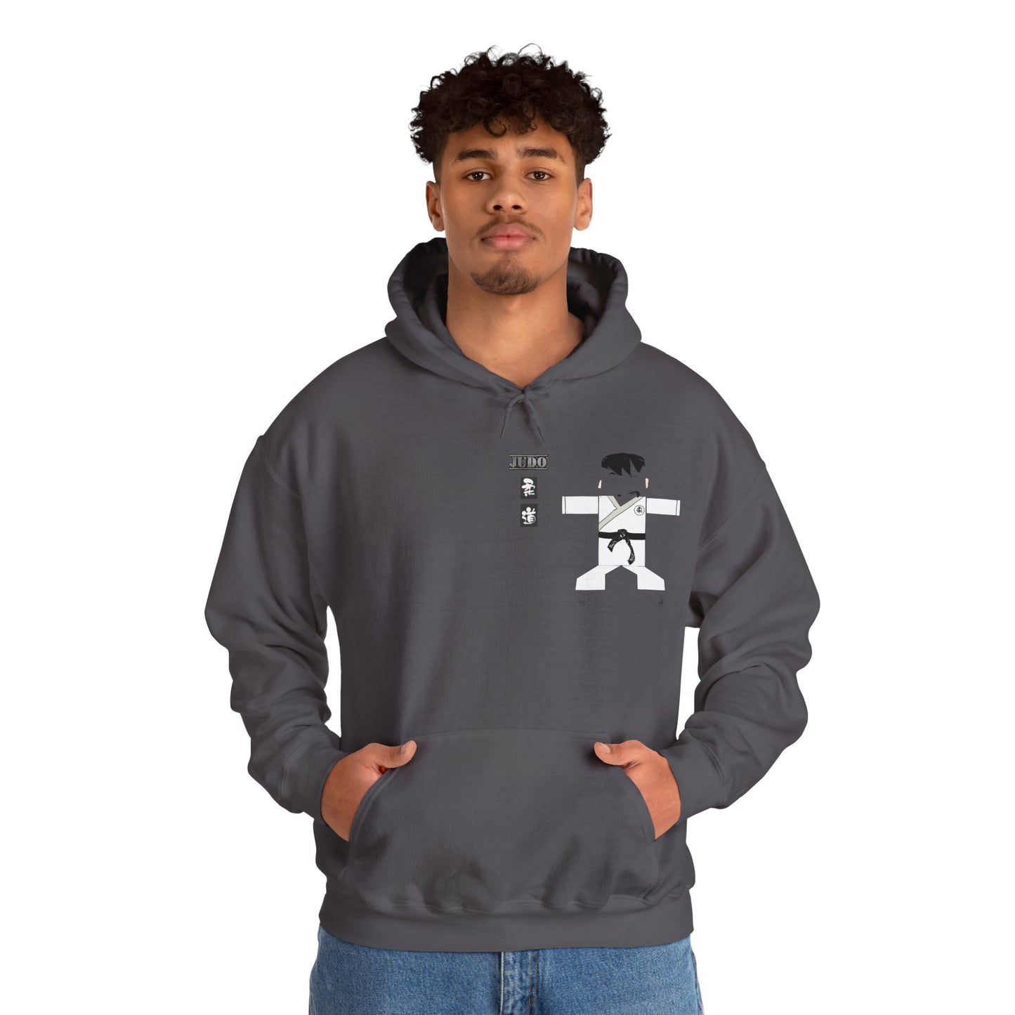 Judo Cartoon Hoodie – Fun Martial Arts Sweatshirt | FunWearCode