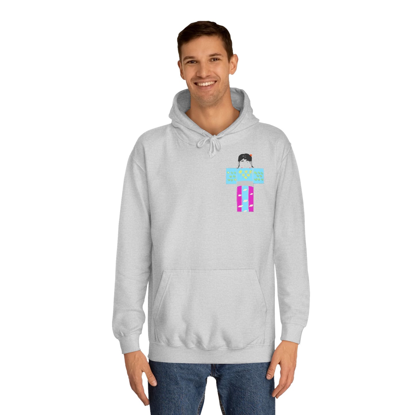 Unisex Japanese Yukata Hoodie – Lightweight Kimono-Inspired Zip-Up | FunWearCode