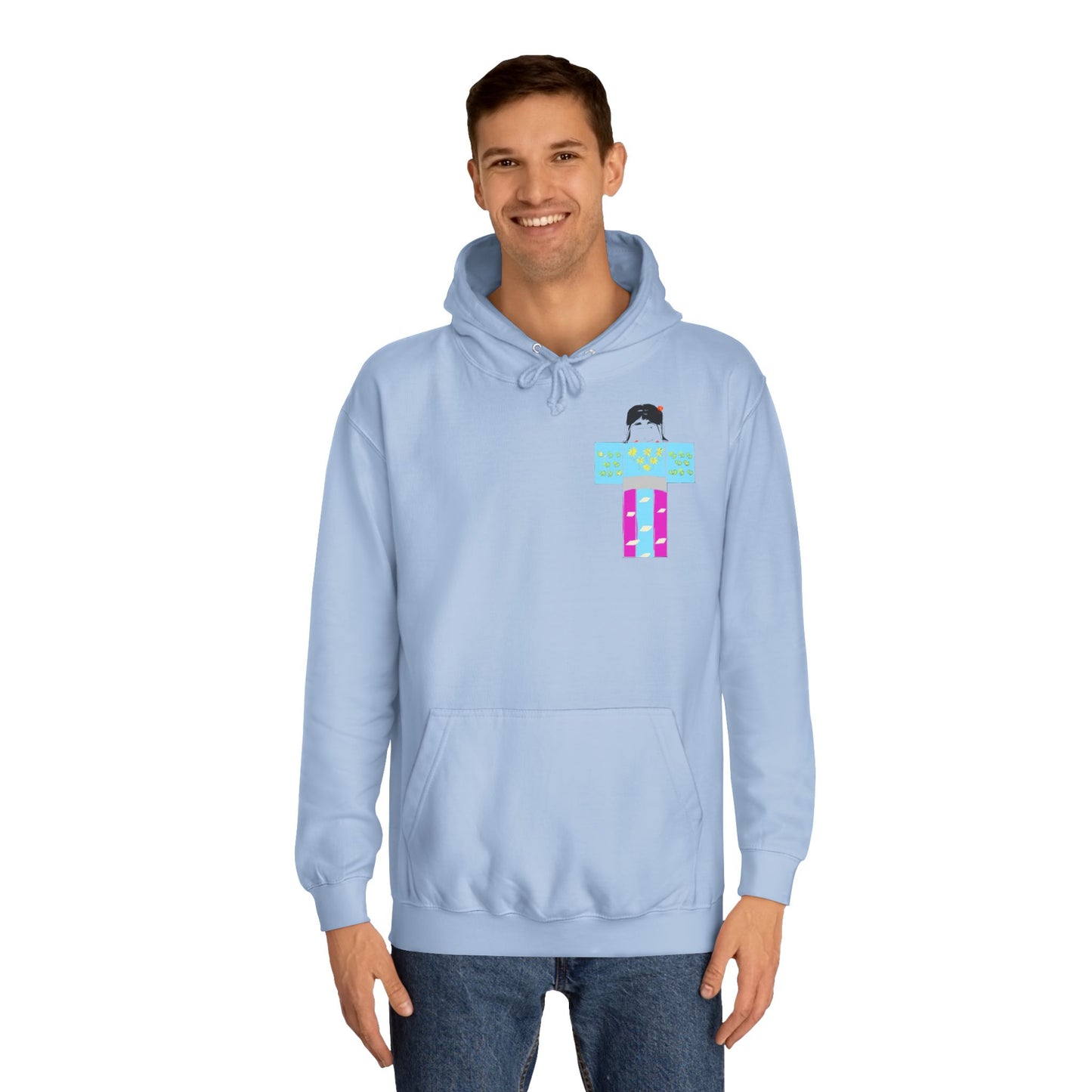 Unisex Japanese Yukata Hoodie – Lightweight Kimono-Inspired Zip-Up | FunWearCode