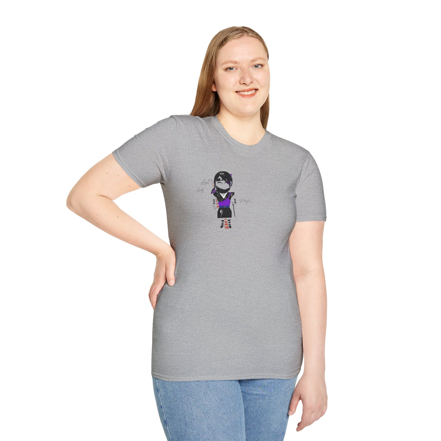 Lady Ninja Tee – Feminine Martial Arts Graphic Shirt | FunWearCode