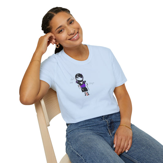 Lady Ninja Tee – Feminine Martial Arts Graphic Shirt | FunWearCode