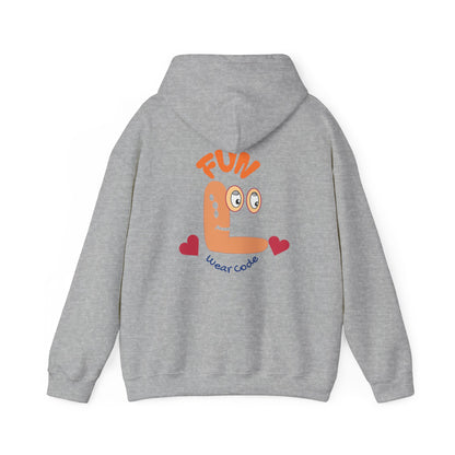 Whimsical Fun Ninja Hoodie – Unique Graphic Zip Up | FunWearCode