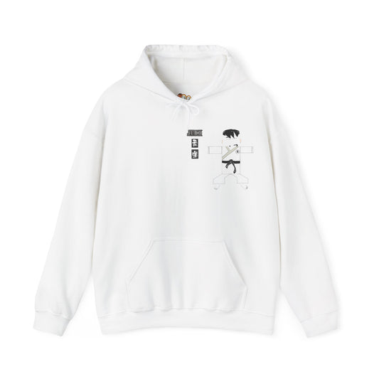 Judo Cartoon Hoodie – Fun Martial Arts Sweatshirt | FunWearCode