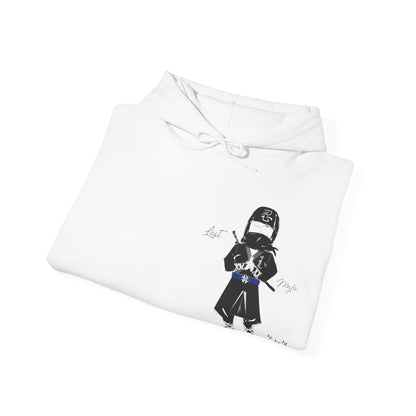 Whimsical Fun Ninja Hoodie – Unique Graphic Zip Up | FunWearCode