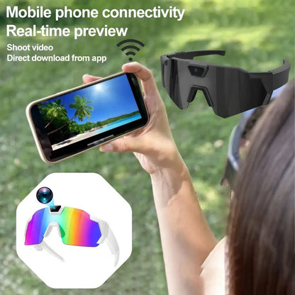 HD Camera Sports Glasses — Hands-Free Video for Cycling, Hiking & Outdoor | FunWearCode
