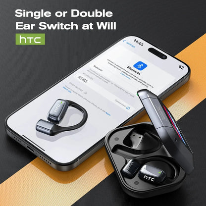 AI Translator Sport Wireless Earbuds - LCD Touch Screen Bluetooth Earphones with HD Mic | FunWearCode's Selection