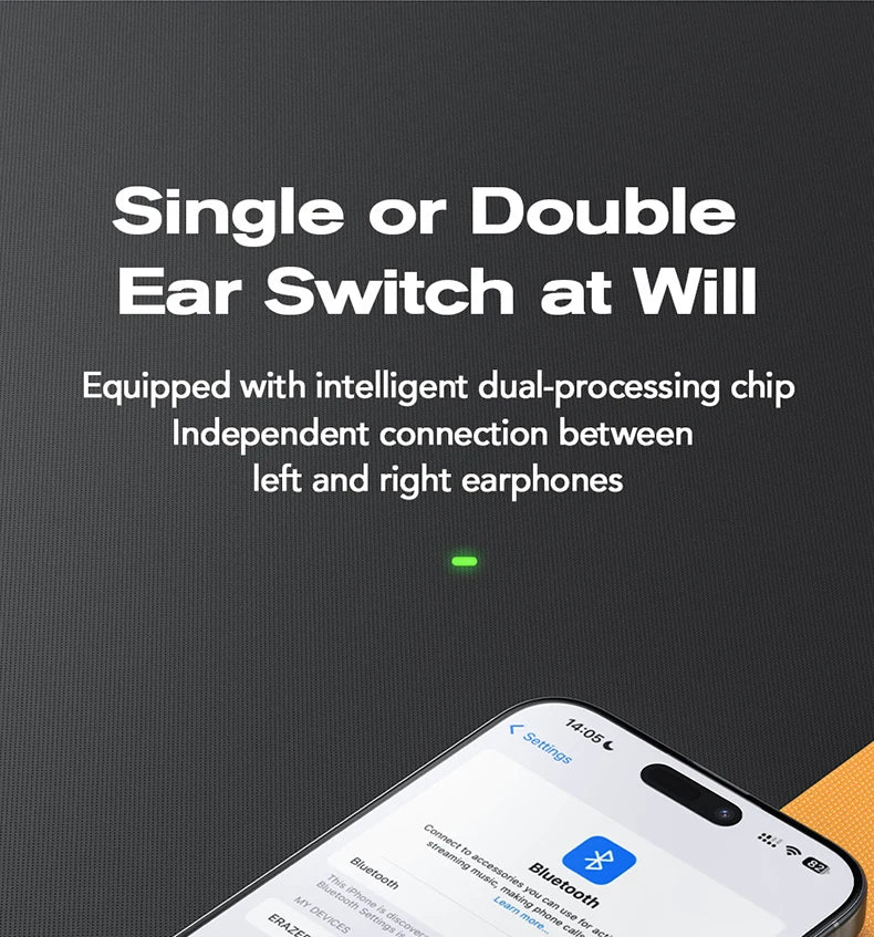 AI Translator Sport Wireless Earbuds - LCD Touch Screen Bluetooth Earphones with HD Mic | FunWearCode's Selection