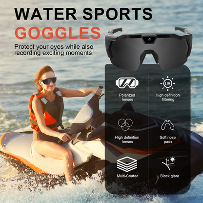 HD Camera Sports Glasses — Hands-Free Video for Cycling, Hiking & Outdoor | FunWearCode