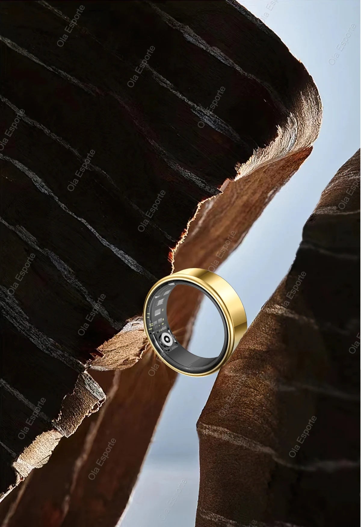 Smart Health Ring – Waterproof Fitness Tracker for Heart Rate, Sleep & Activity Monitoring