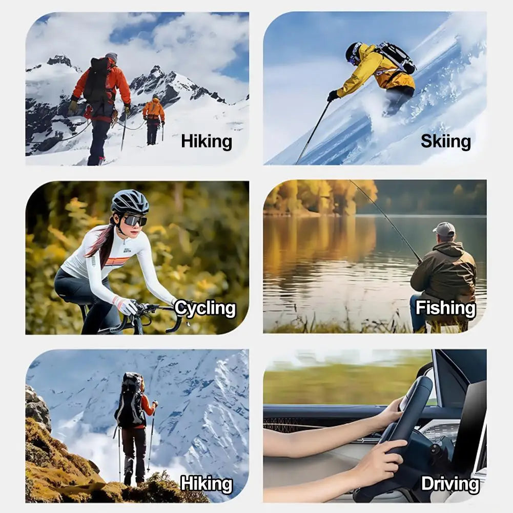 HD Camera Sports Glasses — Hands-Free Video for Cycling, Hiking & Outdoor | FunWearCode