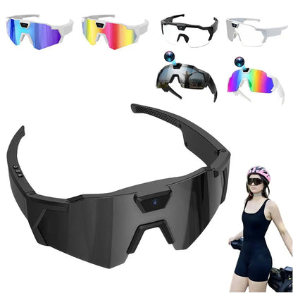 HD Camera Sports Glasses — Hands-Free Video for Cycling, Hiking & Outdoor | FunWearCode