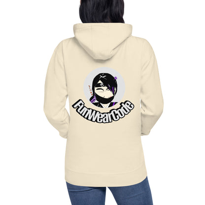 Soft & Warm Pullover Hoodie – Lady Ninja Graphic Design for Women | FunWearCode
