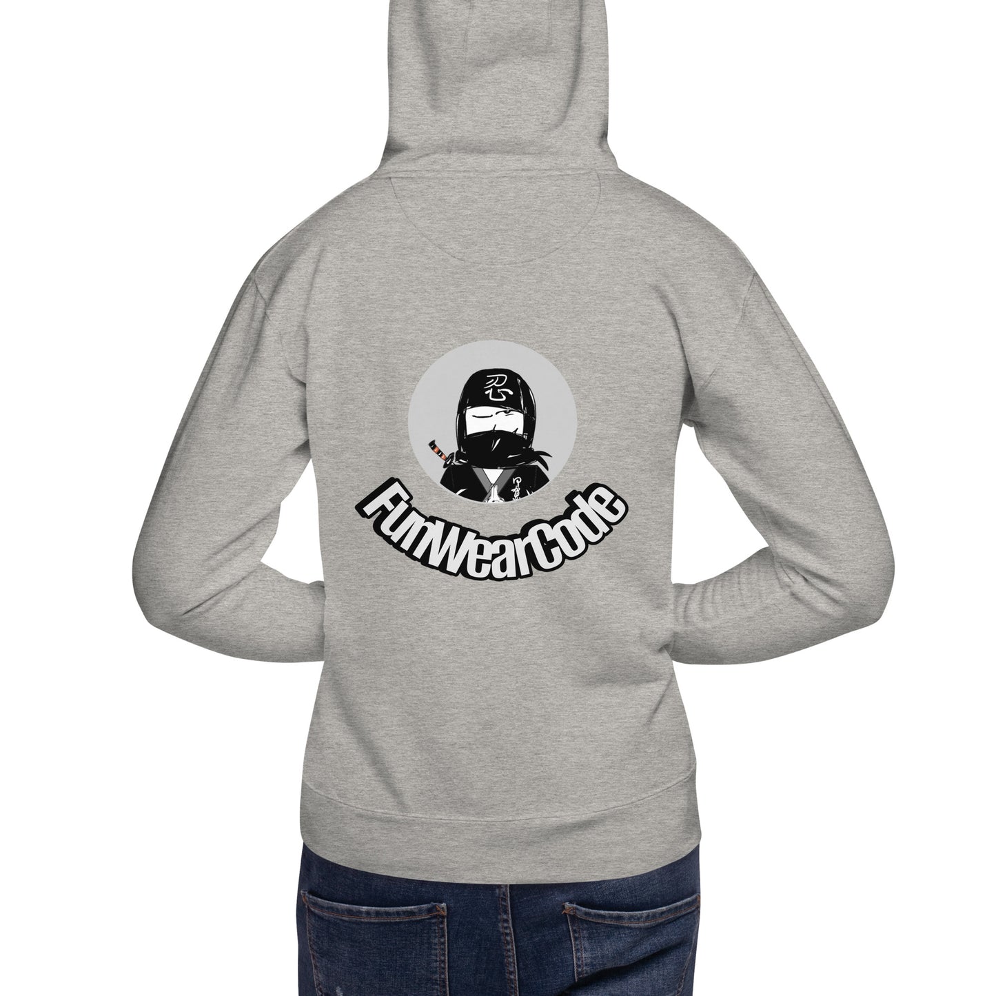 Premium Pullover Hoodie – Unique Whimsical Ninja Graphic Design | FunWearCode