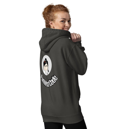 Judo Lady Graphic Cartoon Hoodie – Fun Martial Arts Sweatshirt | FunWearCode