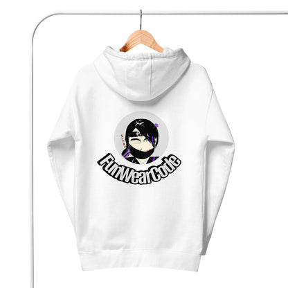Soft & Warm Pullover Hoodie – Lady Ninja Graphic Design for Women | FunWearCode