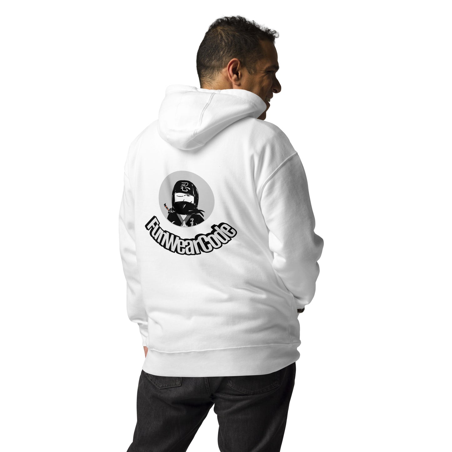 Premium Pullover Hoodie – Unique Whimsical Ninja Graphic Design | FunWearCode