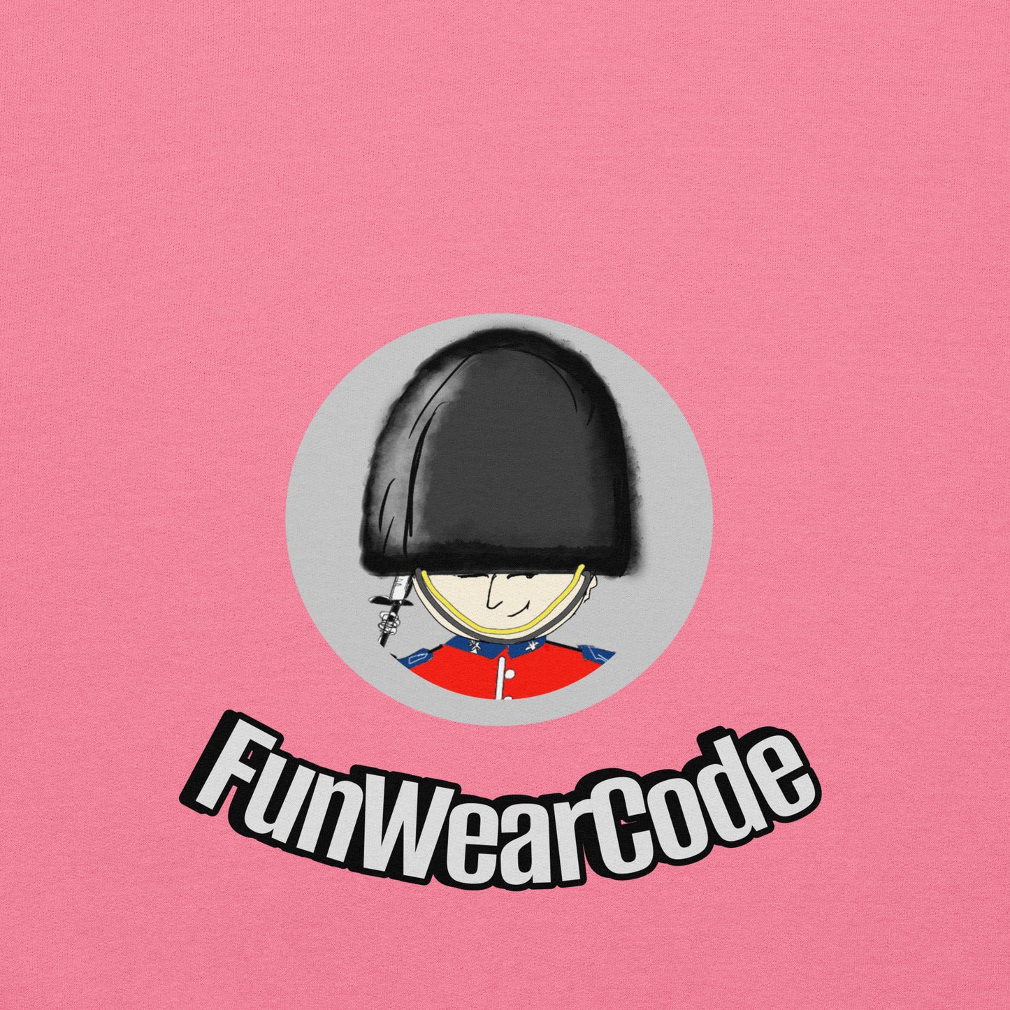 Unisex Cozy Hoodie – Fun Royal Guardsman Graphic Design | FunWearCode