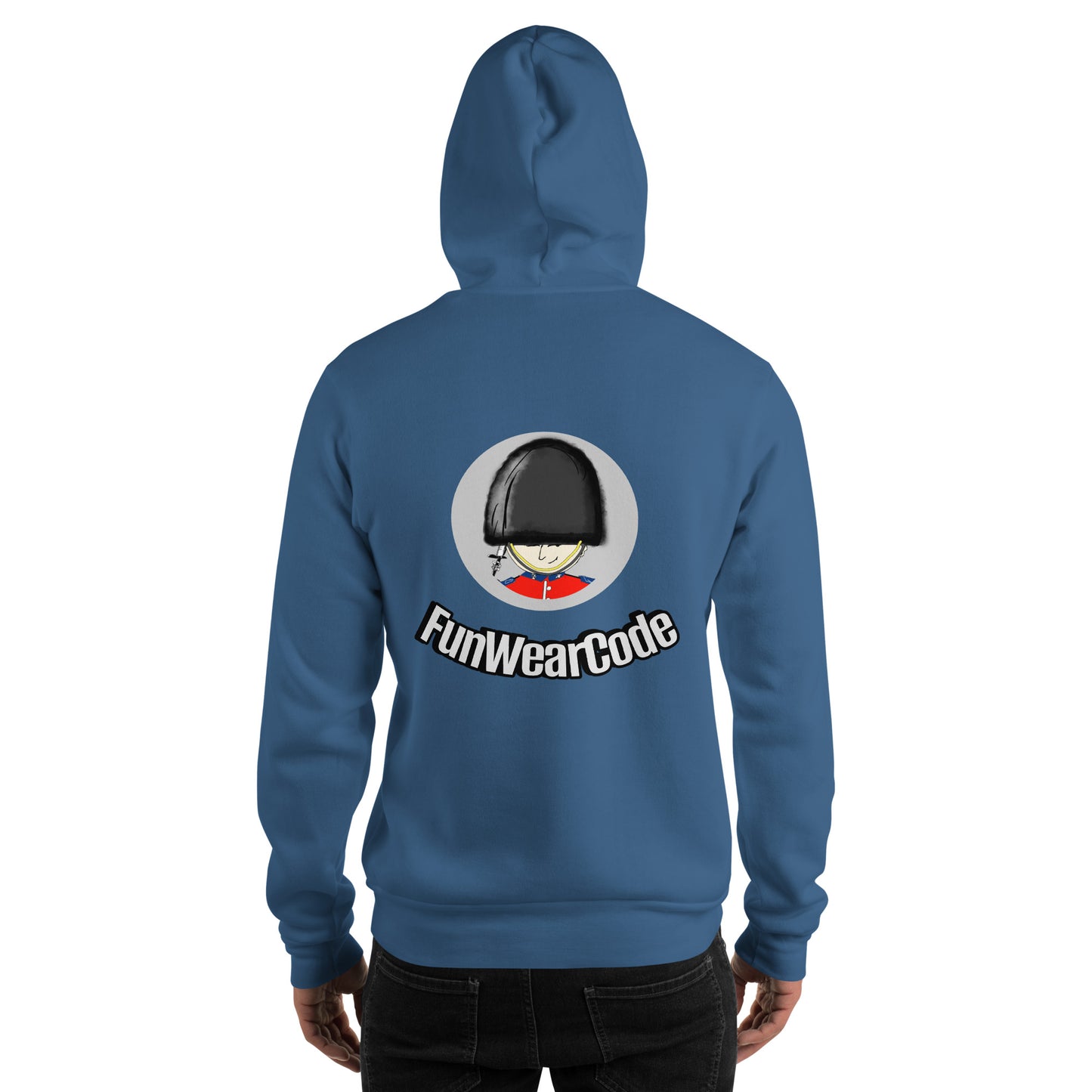 Unisex Cozy Hoodie – Fun Royal Guardsman Graphic Design | FunWearCode