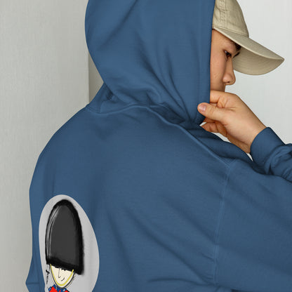 Unisex Cozy Hoodie – Fun Royal Guardsman Graphic Design | FunWearCode