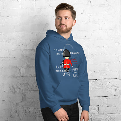 Unisex Cozy Hoodie – Fun Royal Guardsman Graphic Design | FunWearCode