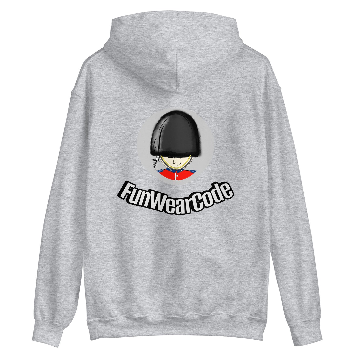 Unisex Cozy Hoodie – Fun Royal Guardsman Graphic Design | FunWearCode