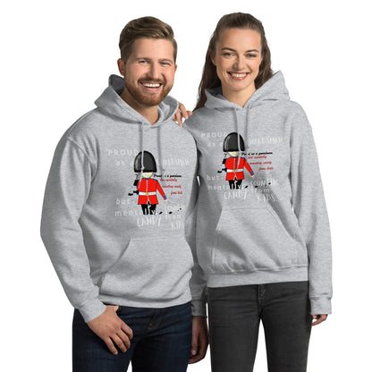 Unisex Cozy Hoodie – Fun Royal Guardsman Graphic Design | FunWearCode