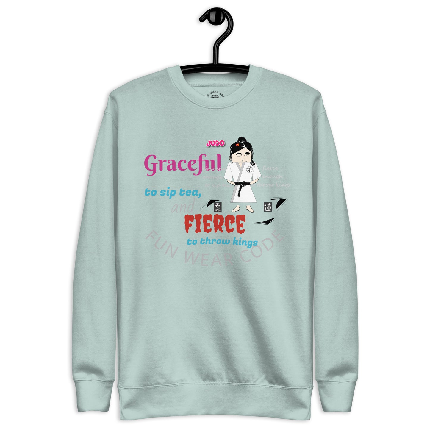 Judo Lady Long Sleeve Tee – Stylish Martial Arts Inspired Sweatshirt | FunWearCode