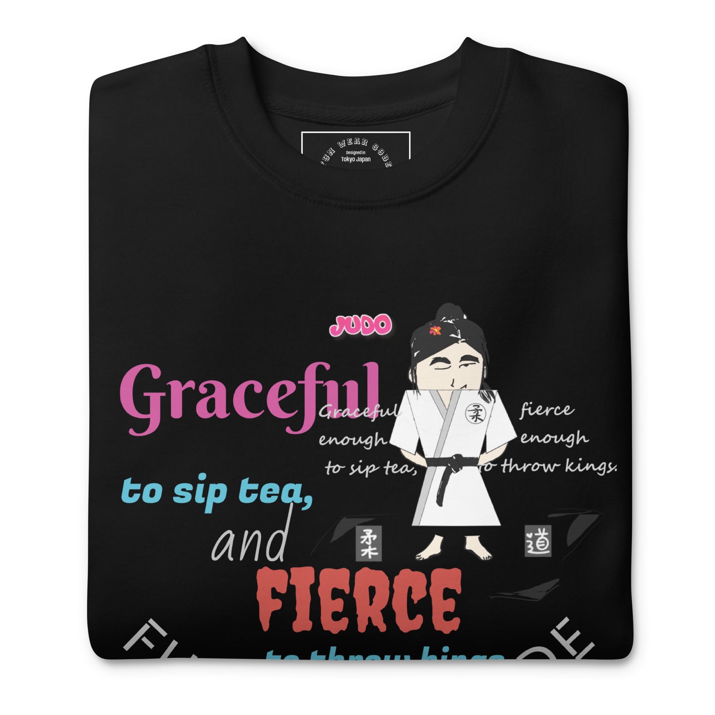 Judo Lady Long Sleeve Tee – Stylish Martial Arts Inspired Sweatshirt | FunWearCode