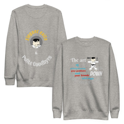 Judo Theme Long Sleeve Tee – Fun Martial Arts Shirt | FunWearCode