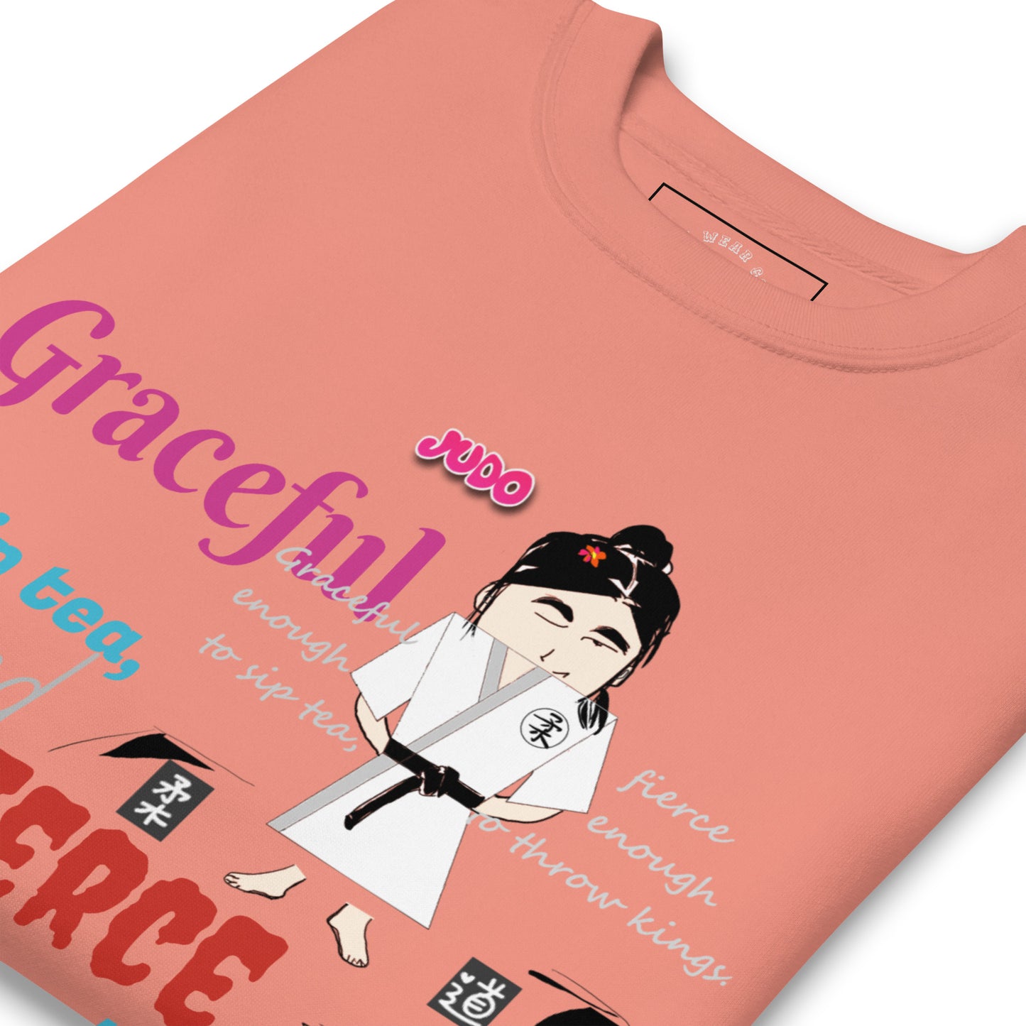 Judo Lady Long Sleeve Tee – Stylish Martial Arts Inspired Sweatshirt | FunWearCode