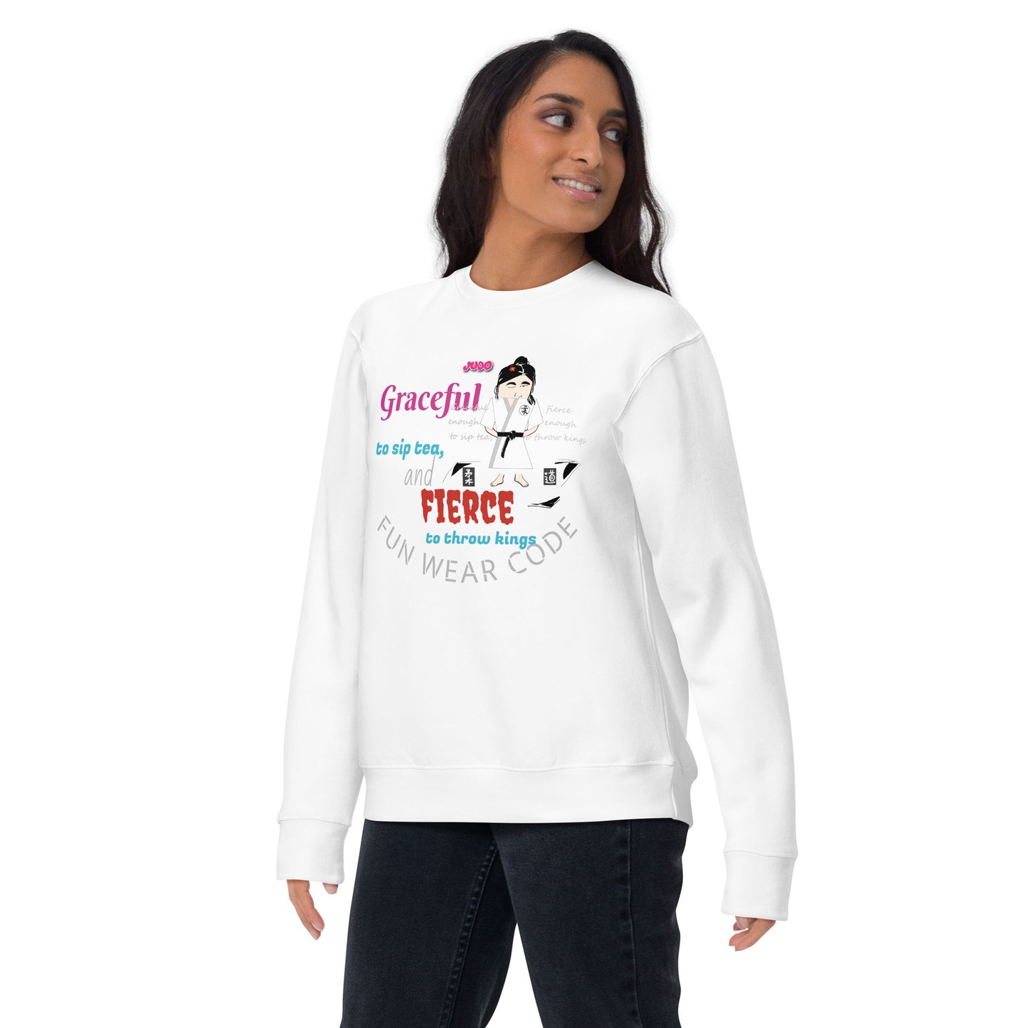 Karate Lady Long Sleeve Tee – Stylish Martial Arts Inspired Shirt | FunWearCode