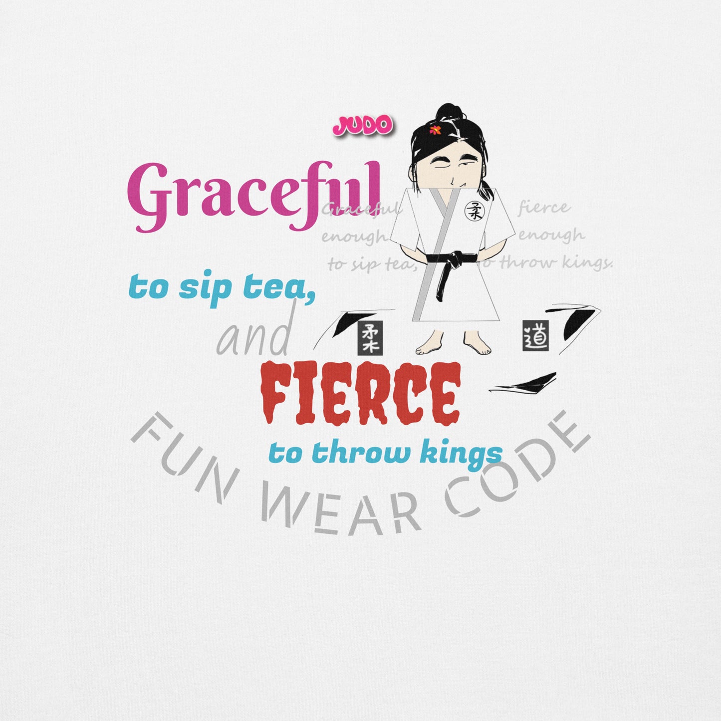 Karate Lady Long Sleeve Tee – Stylish Martial Arts Inspired Shirt | FunWearCode