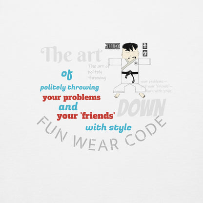 Karate Long Sleeve Tee – Comfortable Martial Arts Shirt | FunWearCode