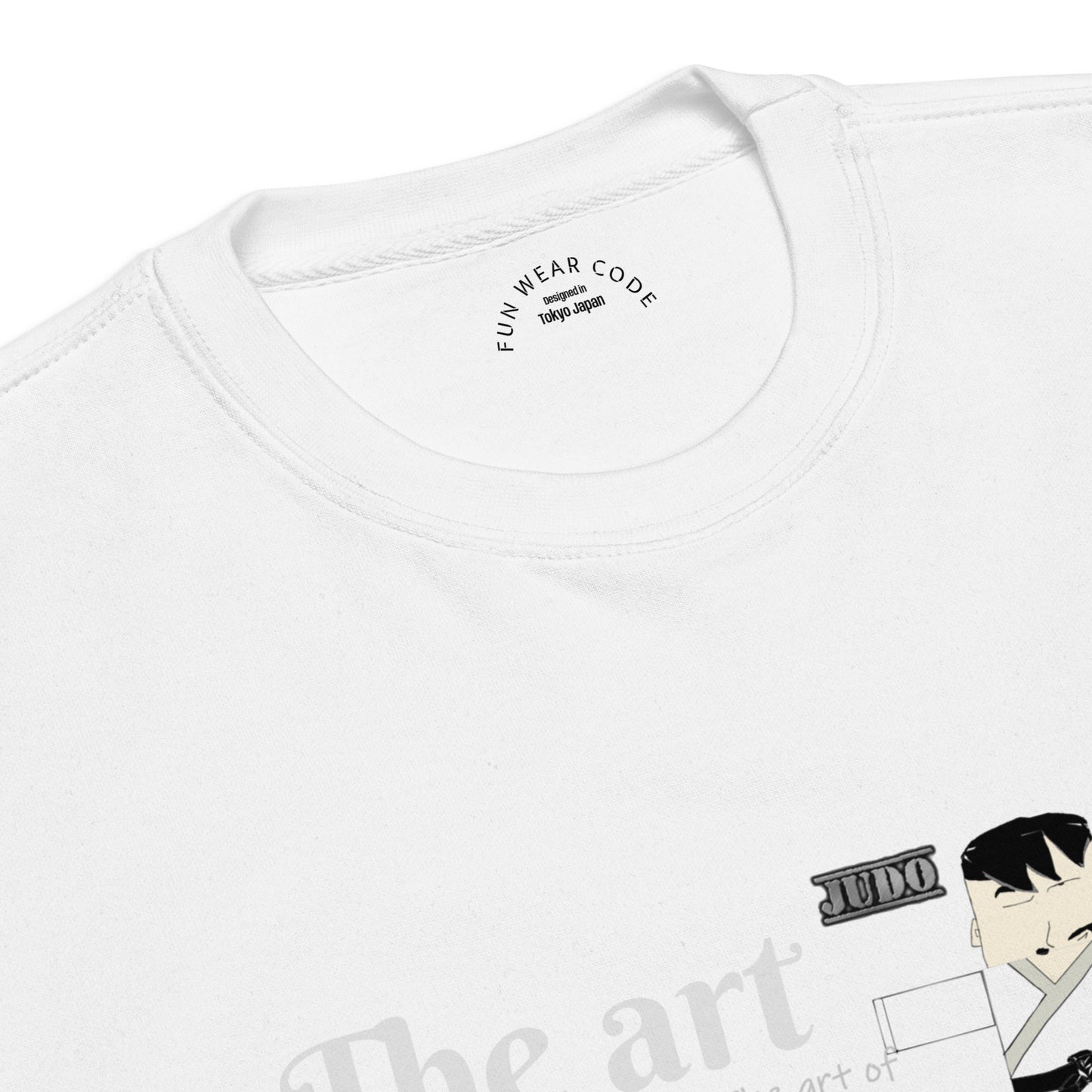 Judo Theme Long Sleeve Tee – Fun Martial Arts Shirt | FunWearCode