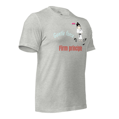 Lady Judo Theme T-Shirt – Comfortable Martial Arts Graphic Tee | FunWearCode