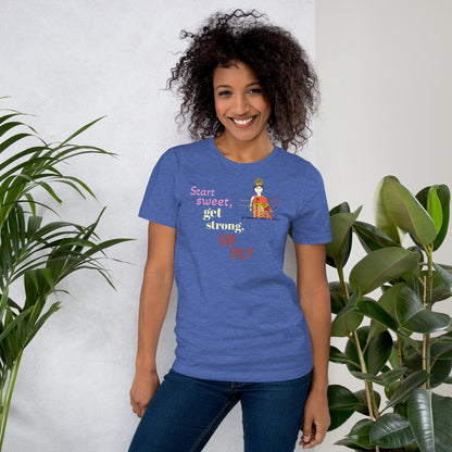 Fun Softstyle T-Shirt - Playful Thai Lady Graphic Tee | FunWearCode
