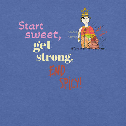 Fun Softstyle T-Shirt - Playful Thai Lady Graphic Tee | FunWearCode