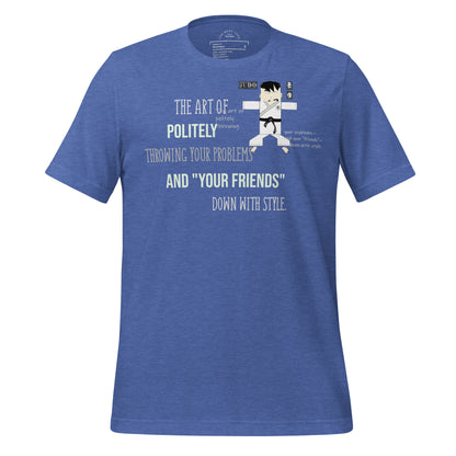 Authentic Judo Theme T-Shirt - Fun Martial Arts Graphic Tee | FunWearCode