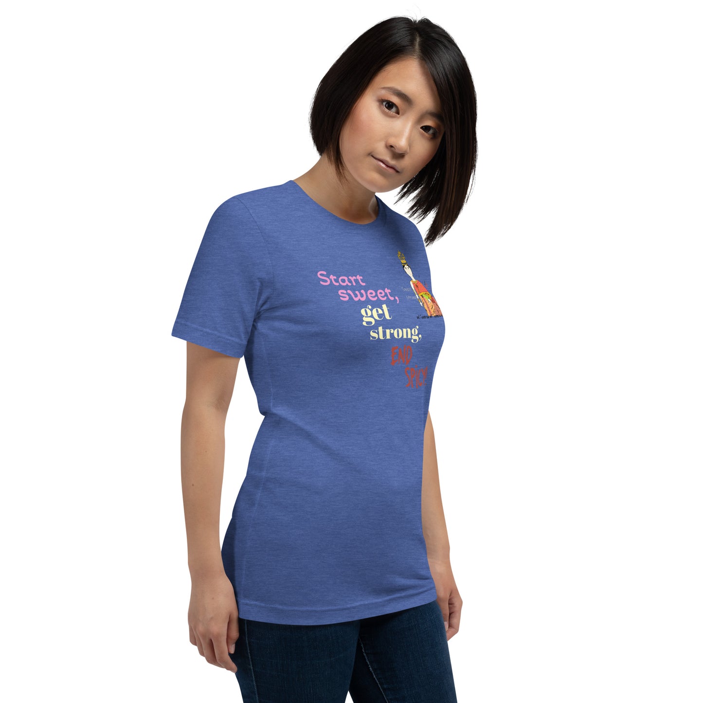 Fun Softstyle T-Shirt - Playful Thai Lady Graphic Tee | FunWearCode