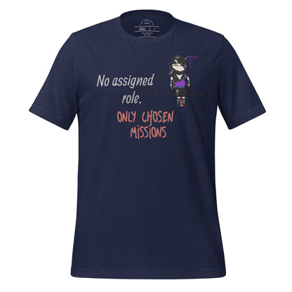 Women's Lady Ninja Graphic T-Shirt — Feminine Martial Arts Tee