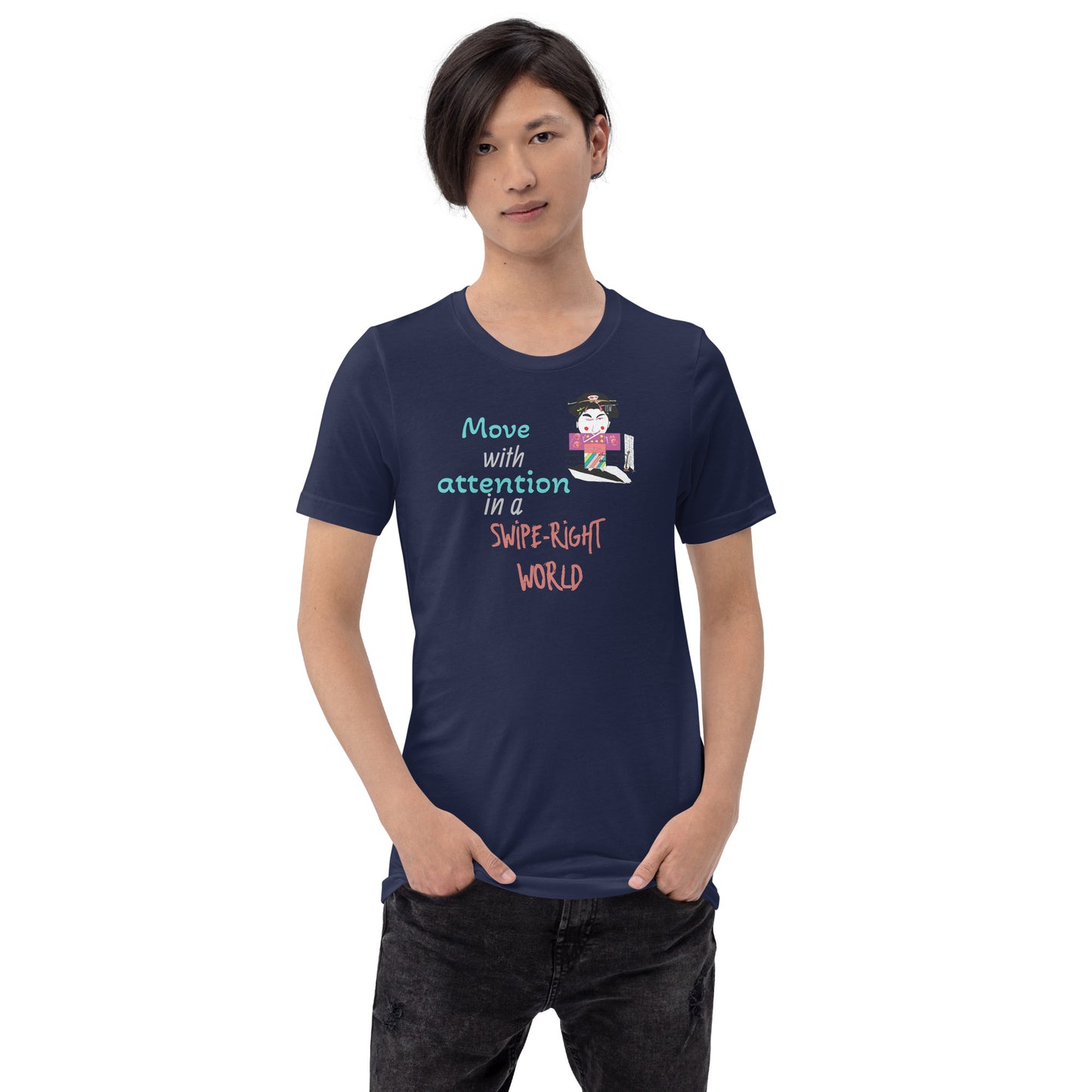 Unisex Fun Geisha T-Shirt - Vintage Japanese Iconic Tee | FunWearCode
