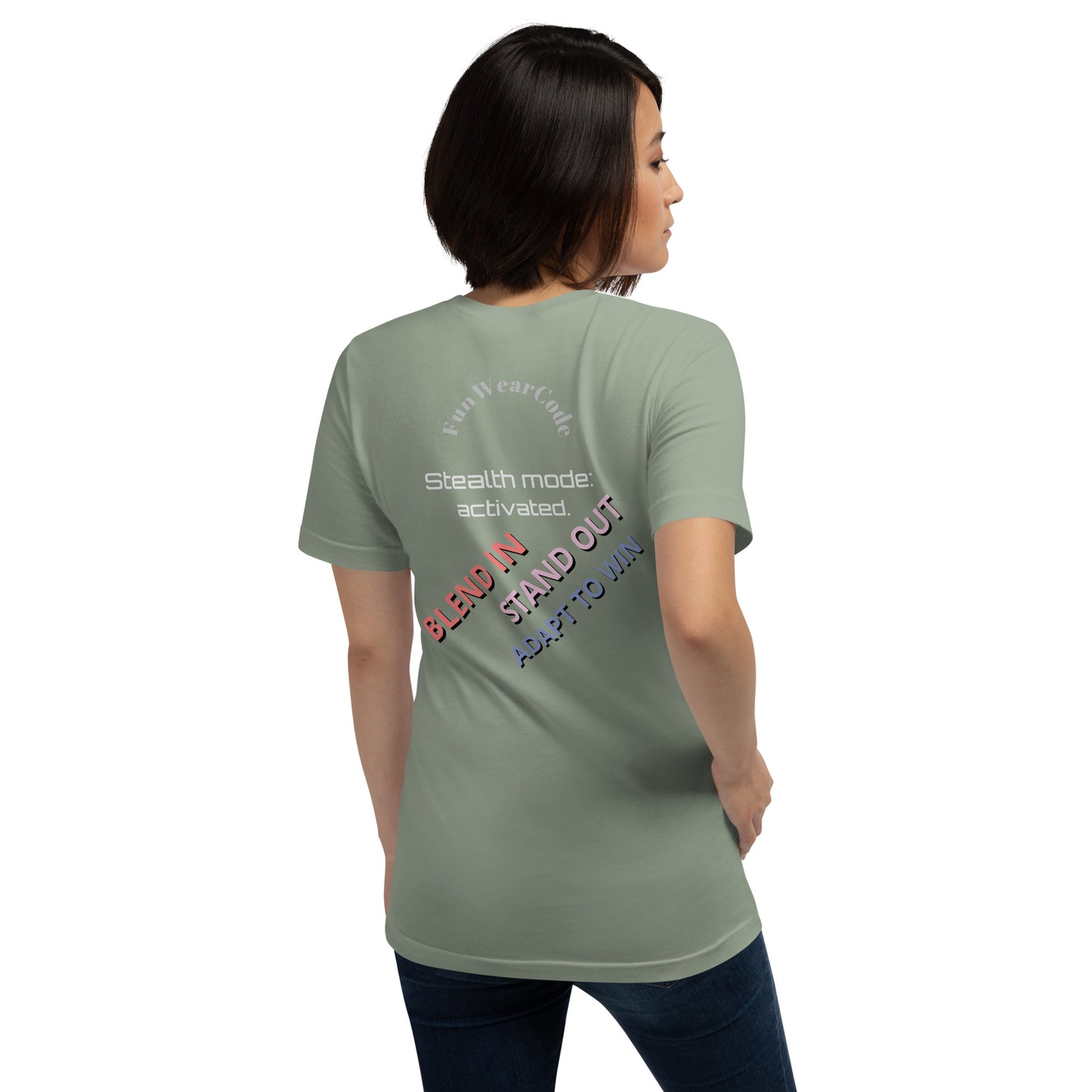 Women's Lady Ninja Graphic T-Shirt — Feminine Martial Arts Tee