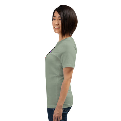 Women's Lady Ninja Graphic T-Shirt — Feminine Martial Arts Tee