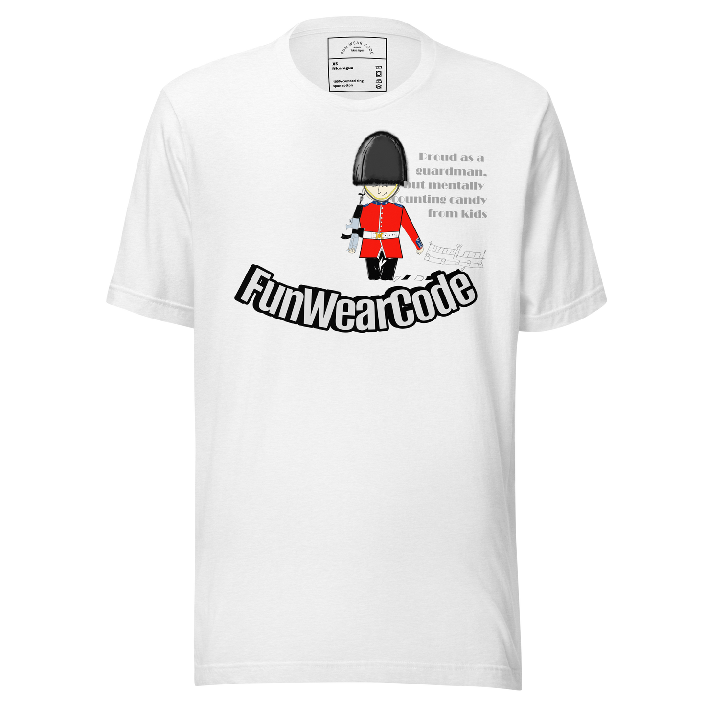 Unisex Guardsman T-shirt - Classic English Style Tee for Fun-Loving Souls | FunWearCode