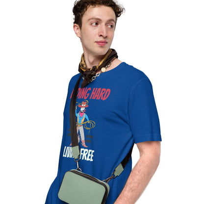 Cowboy Graphic Tee – Vintage Western Style T-Shirt | FunWearCode