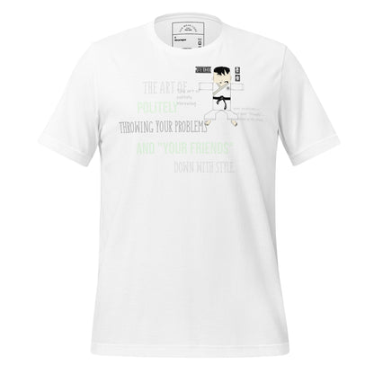 Authentic Judo Theme T-Shirt - Fun Martial Arts Graphic Tee | FunWearCode