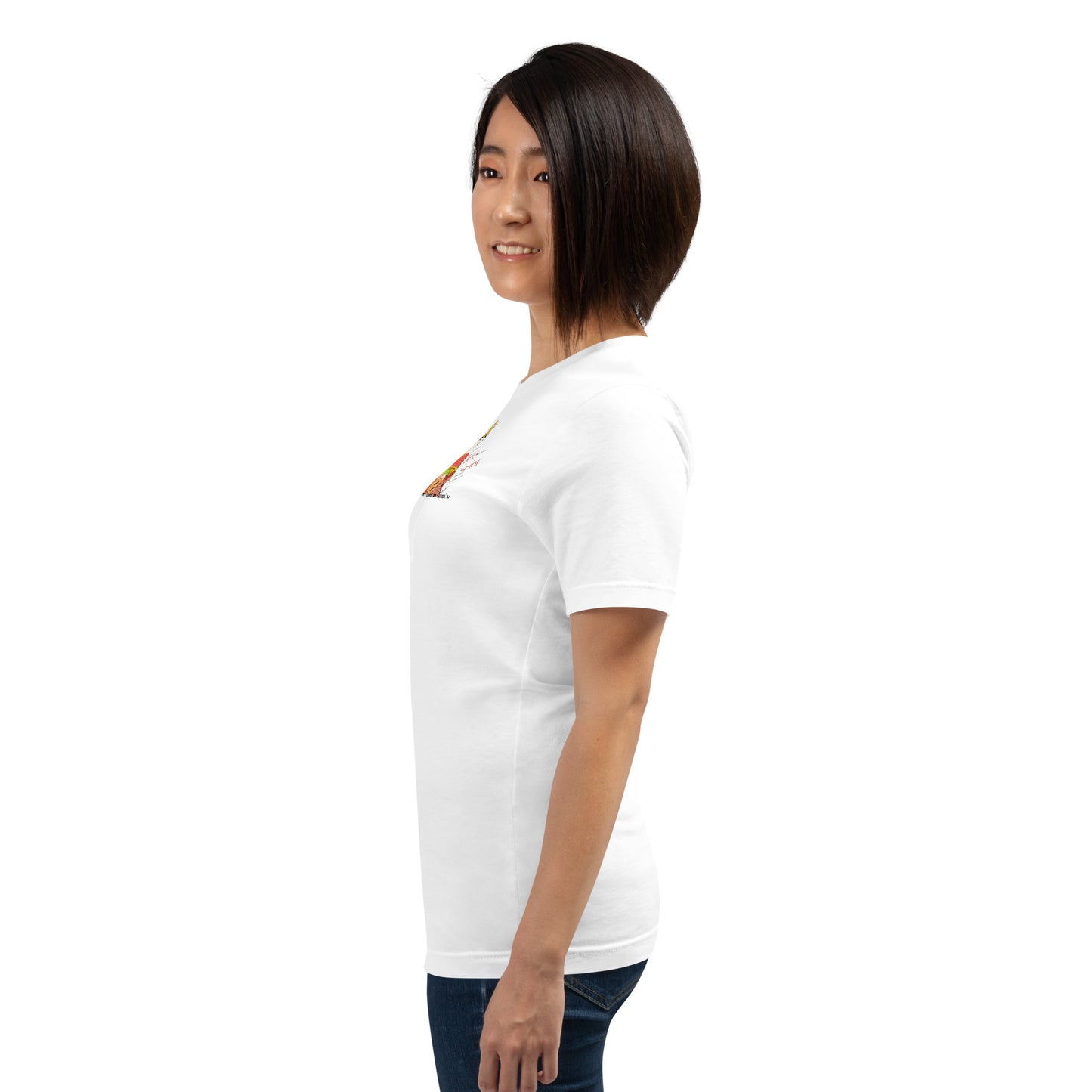 Fun Softstyle T-Shirt - Playful Thai Lady Graphic Tee | FunWearCode