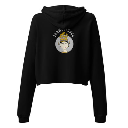 Trendy & Cozy Woman Crop Hoodie – Playful & Bold Thai Iconic Design | FunWearCode